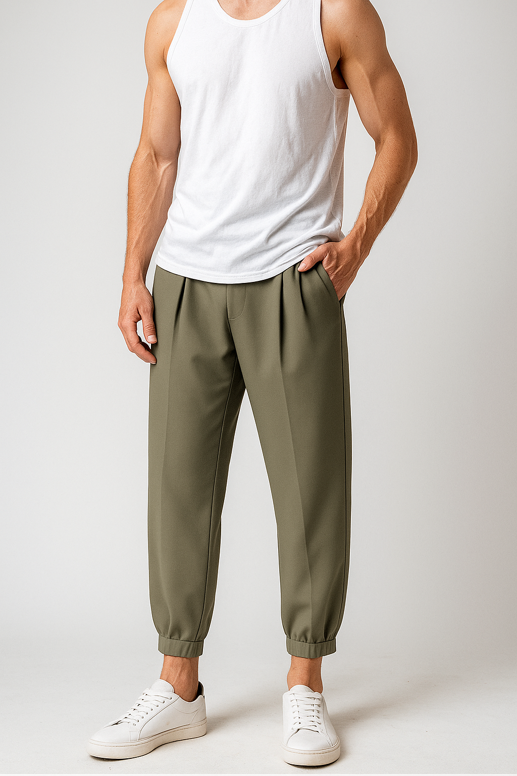 HanLu™ FlowFit Spodnie – Minimalistyczny Styl, Maksymalny Komfort