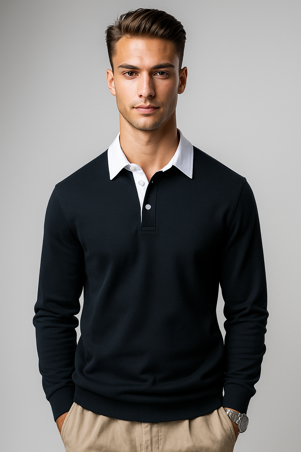 Sweter polo Andrew Collins™