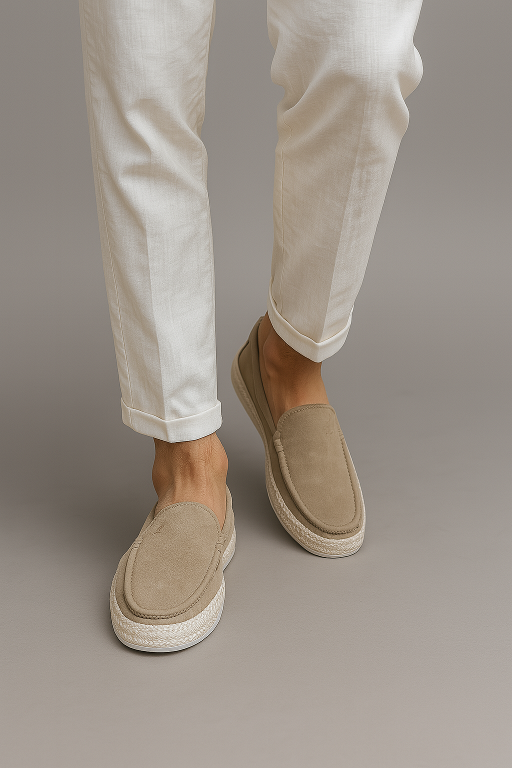 Valencia™ Letnie Mokasyny Męskie – Styl Espadryli, Wygoda Loafersów