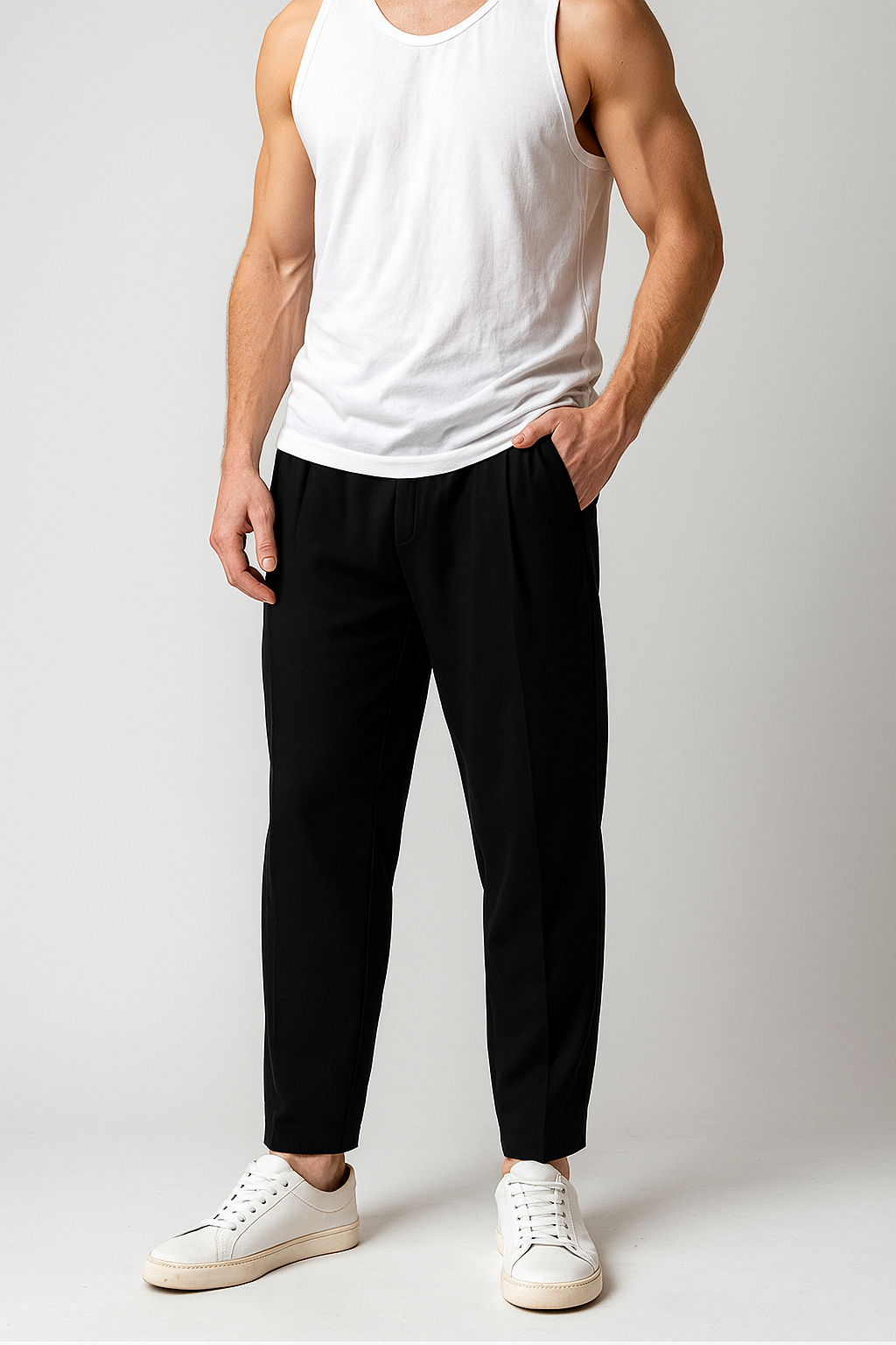 HanLu™ FlowFit Spodnie – Minimalistyczny Styl, Maksymalny Komfort