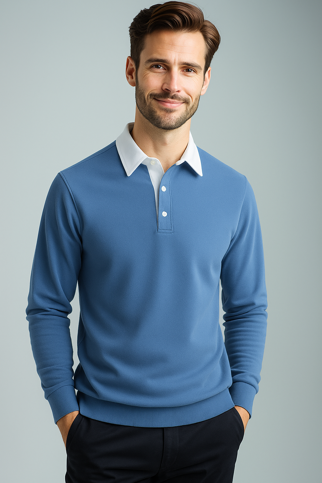 Sweter polo Andrew Collins™