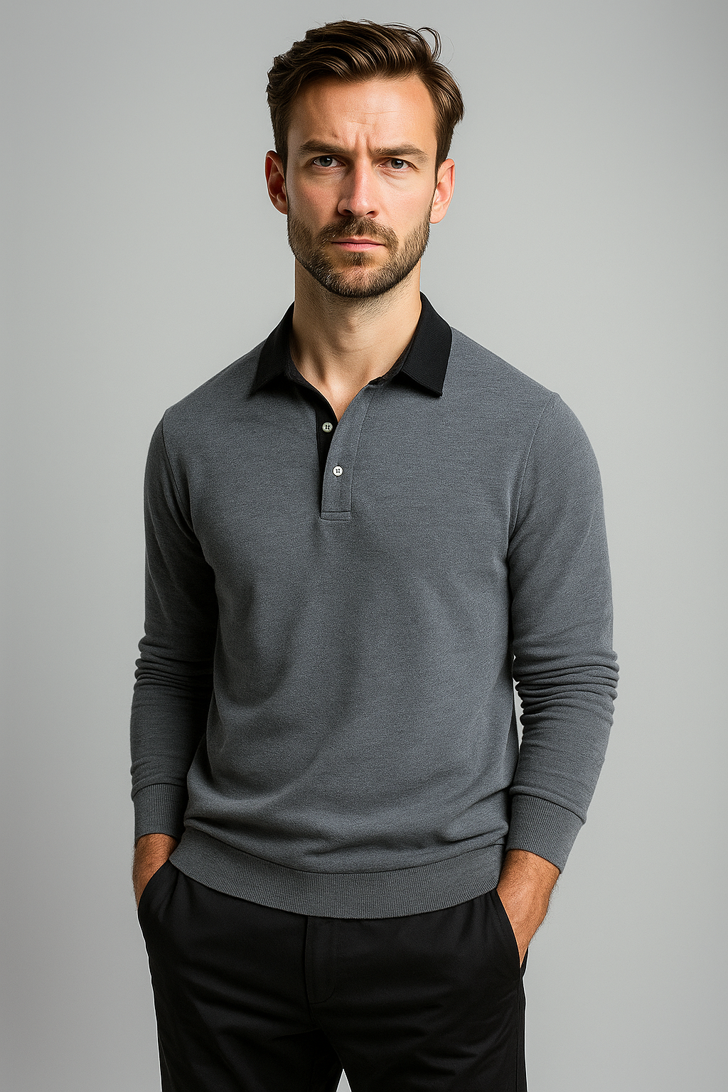 Sweter polo Andrew Collins™